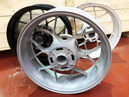 alloy wheel powder coating